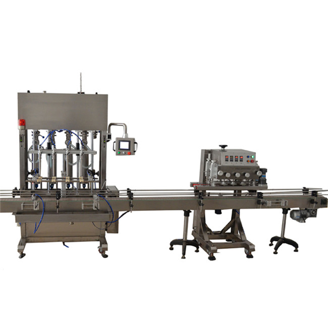 Automatische vloeistof bottelapparatuur 50 ml medische alcohol vulmachine